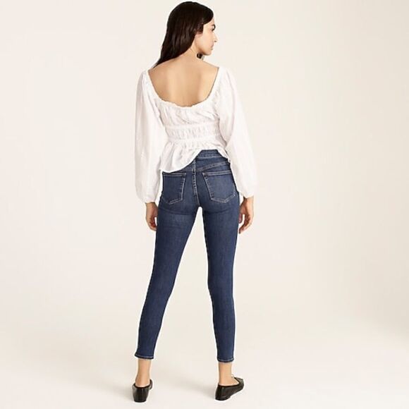 J.Crew Toothpick Rip Knee Skinny Jeans size 26 - Picture 3 of 9